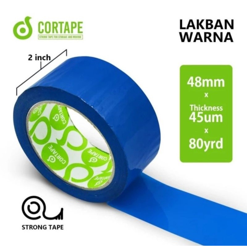 Lakban Warna Premium Cortape 48mm X 80yard