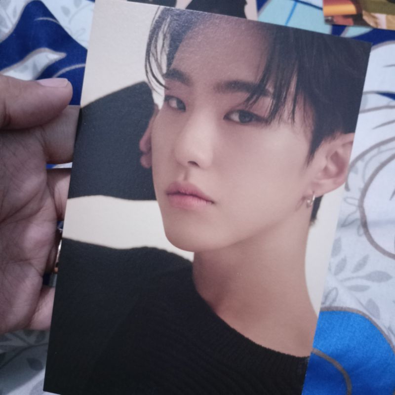 Postcard Hoshi Seungkwan Seventeen Album Your Choice Official Beside One Side Other Side