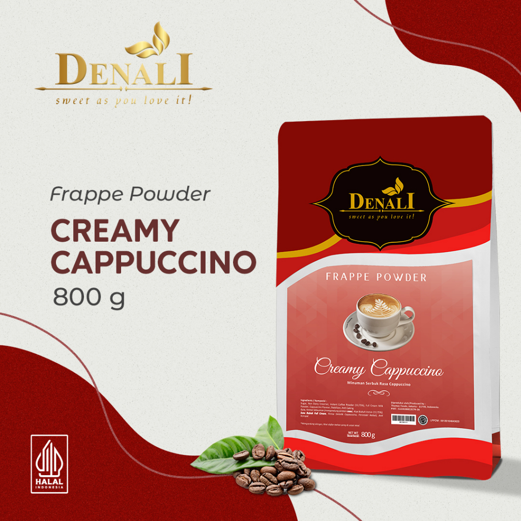 

Denali Frappe Powder - Creamy Cappuccino