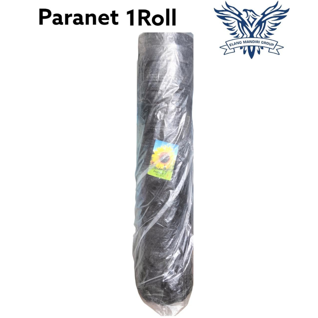 Jaring PARANET 75 % 1 ROLL Lebar 3 Meter Panjang 100 Meter Shading Net Jaring Atap