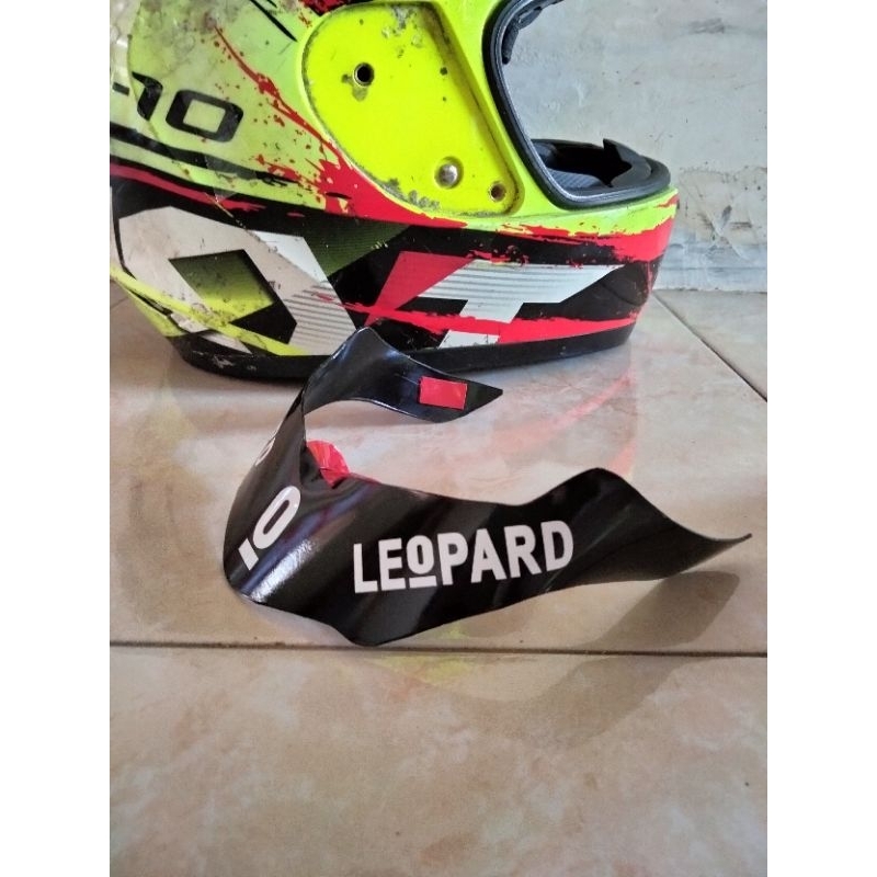 BIG PROMO Spoiler Helm KYT R10 Motif Leopard
