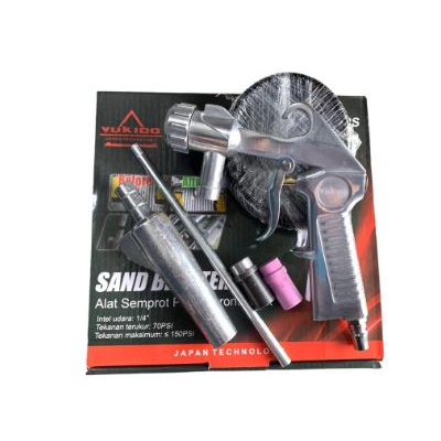 NEW Sand Blaster Gravity Pneumatic Gun Alat penyempot pasir penghilang karat Portable Gravity Sandblasting GUN