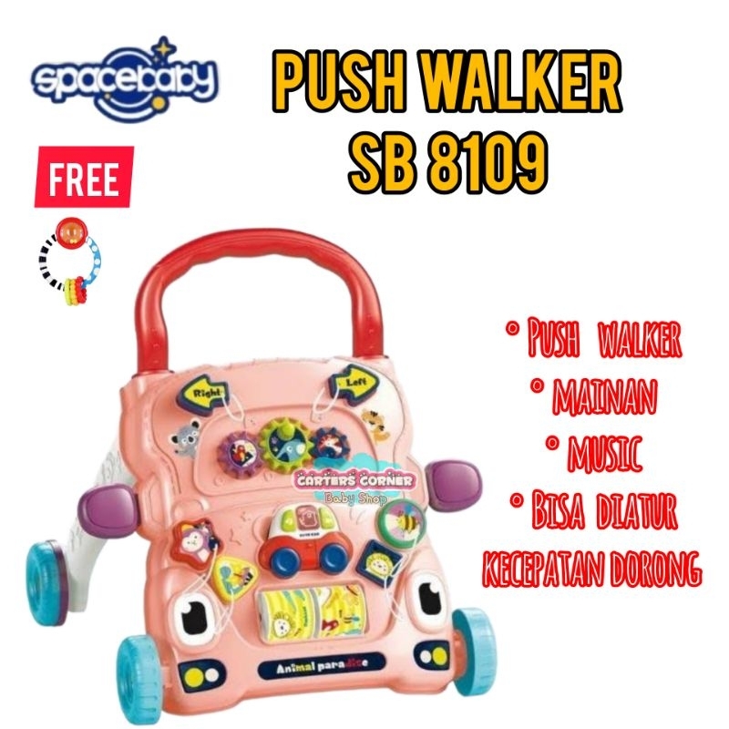 SUGAR BABY PUSH WALKER 5IN 1 WALKER MAINAN BAYI DORONG BELAJAR JALAN BABY / PUSH WALKER 3 in 1 SB 801/ SUGAR BABY MINI CAR PUSH WALKER/SB 709/SB 309/SB 711/SB 8109/SB 8111