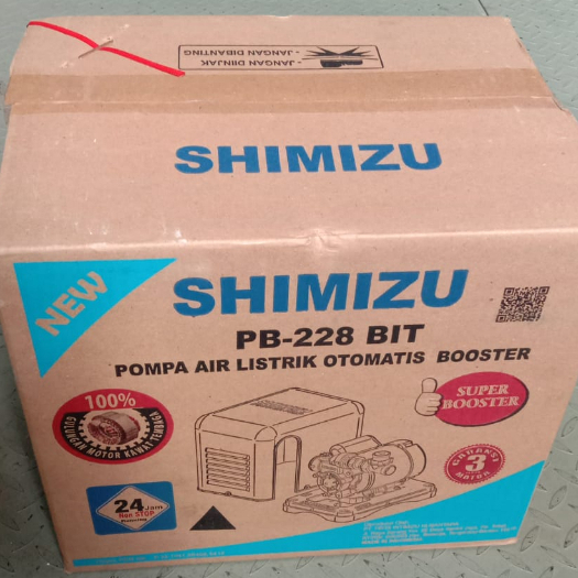 Pompa Air Pendorong Booster Otomatis Shimizu PB-228 BIT