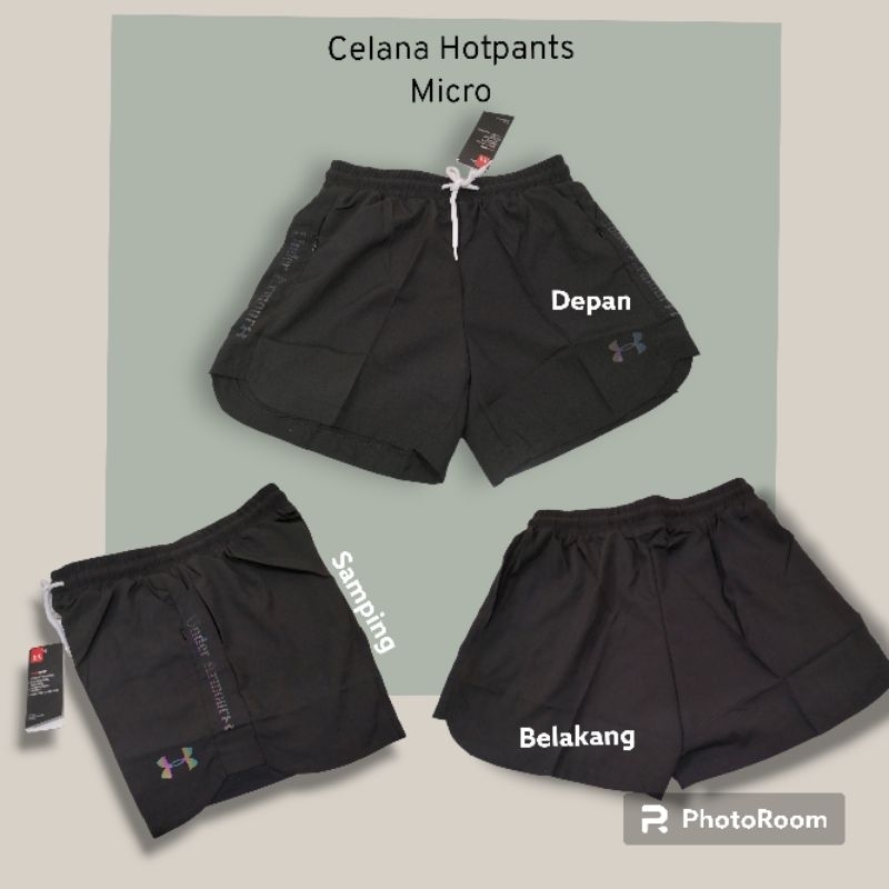 CELANA PENDEK HOTPANTS SPORT OLAHRAGA WANITA 1805