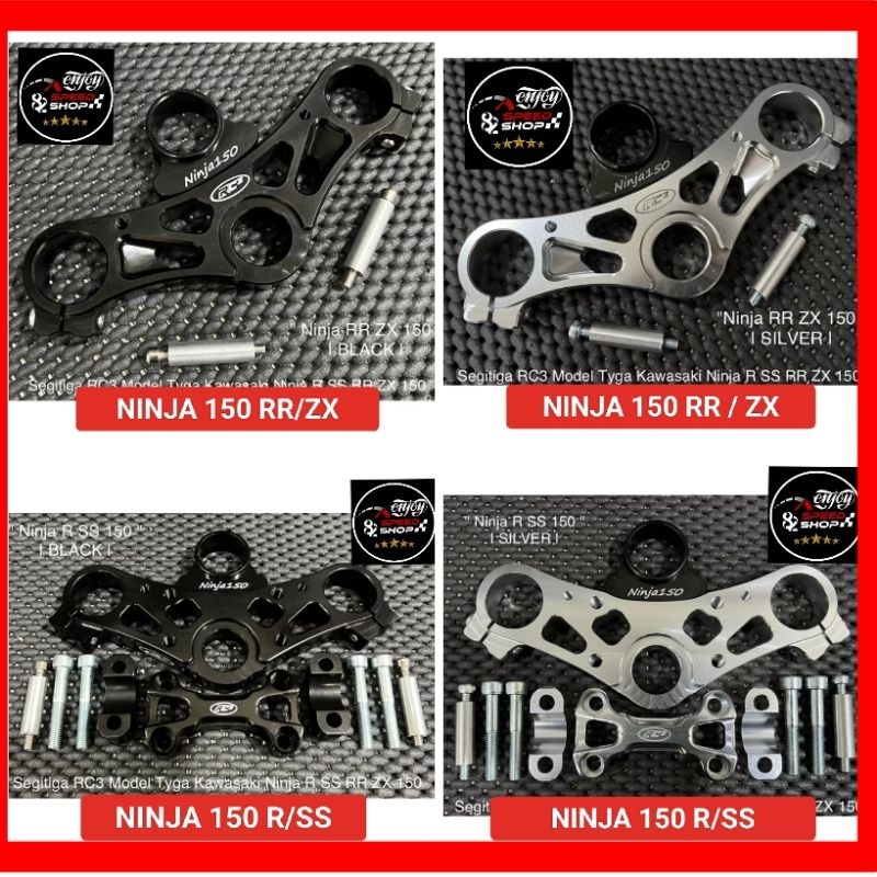 Segitiga atas triple clamp Rc3 ninja 150 RR / zx Ninja R / ss model tyga