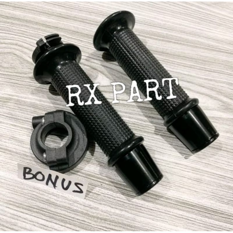 Handgrip Handfat Grip Rx-King New Vixion Plus Slongsong Gas Plus Jalu Stang Bonus Kualitas Terbaik