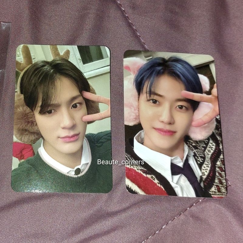 Ready Stock Pink Christmas - NCT Dream Jeno Jaemin Random Pack tc trading card pc photocard wink pea