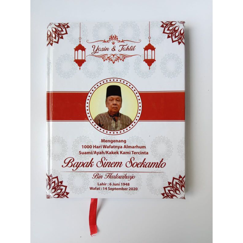 buku yasin hardcover 128halaman Hvs