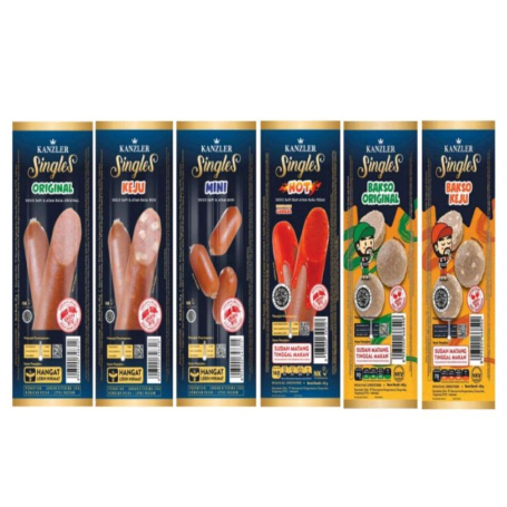 

KANZLER Sosis Singles/BERNARDI Easy Bites Sosis Siap Makan