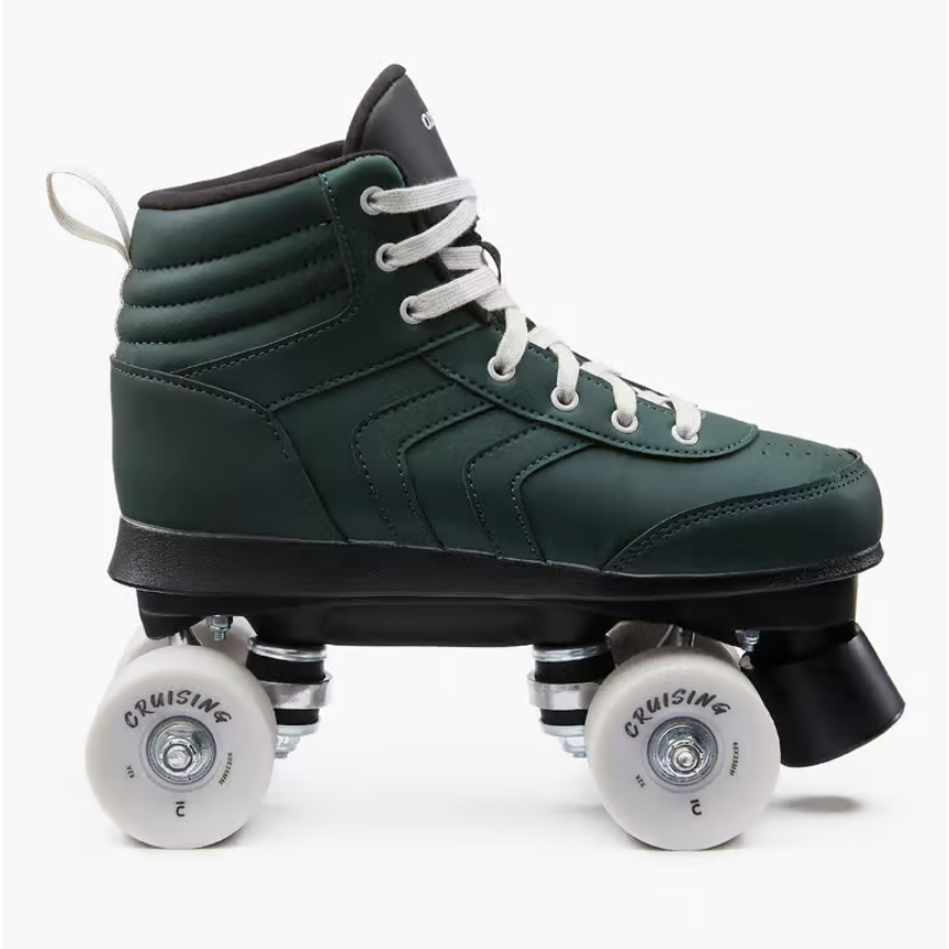 OXELO Quad 100 Sepatu Roda Dewasa Liner Dengan Bantalan Busa Tebal