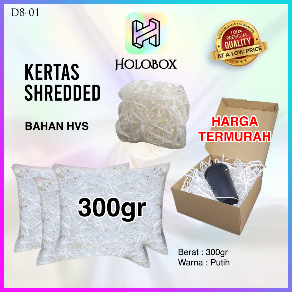 

Shredded Paper - Kertas Potong - Accessories Packaging - D8 01