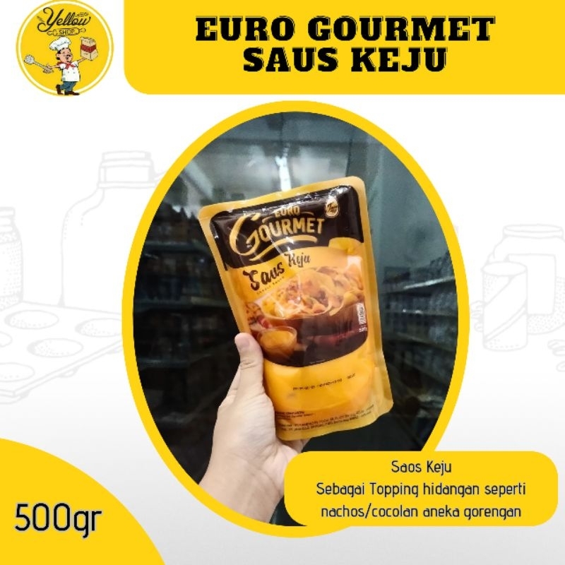 

EURO GOURMET CHEESE SAUCE 500GR