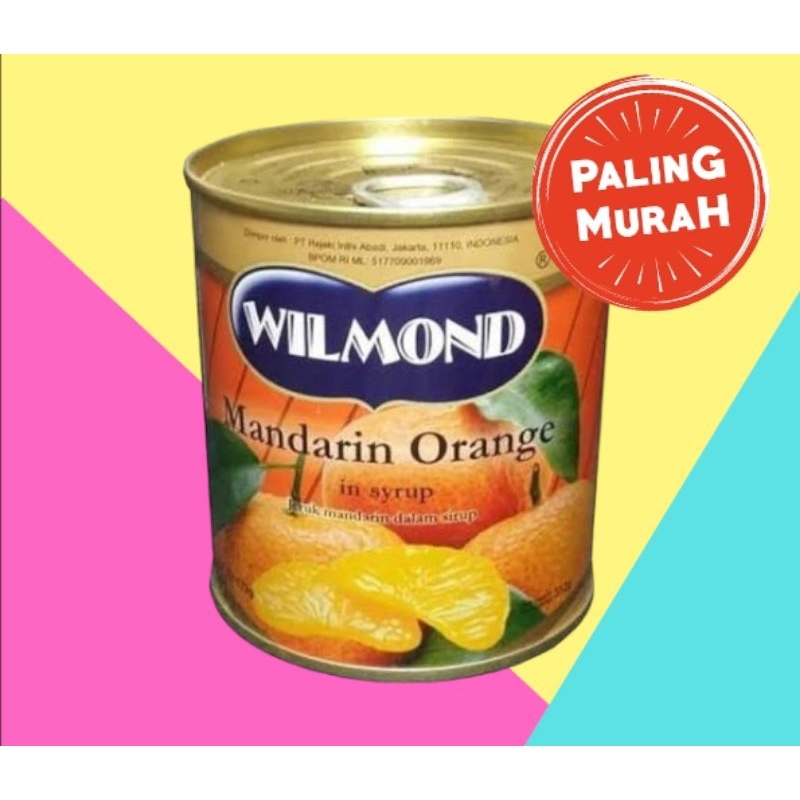 Wilmond Canned Fruit Mandarin Orange Kemasan 312g TERMURAH SE-SHOPEE