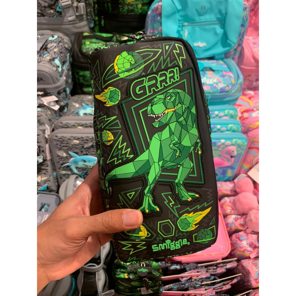 

SMIGGLE WILD SIDE PENSILCASE SOFTCASE DINO - TEMPAT PENSIL SMIGGLE