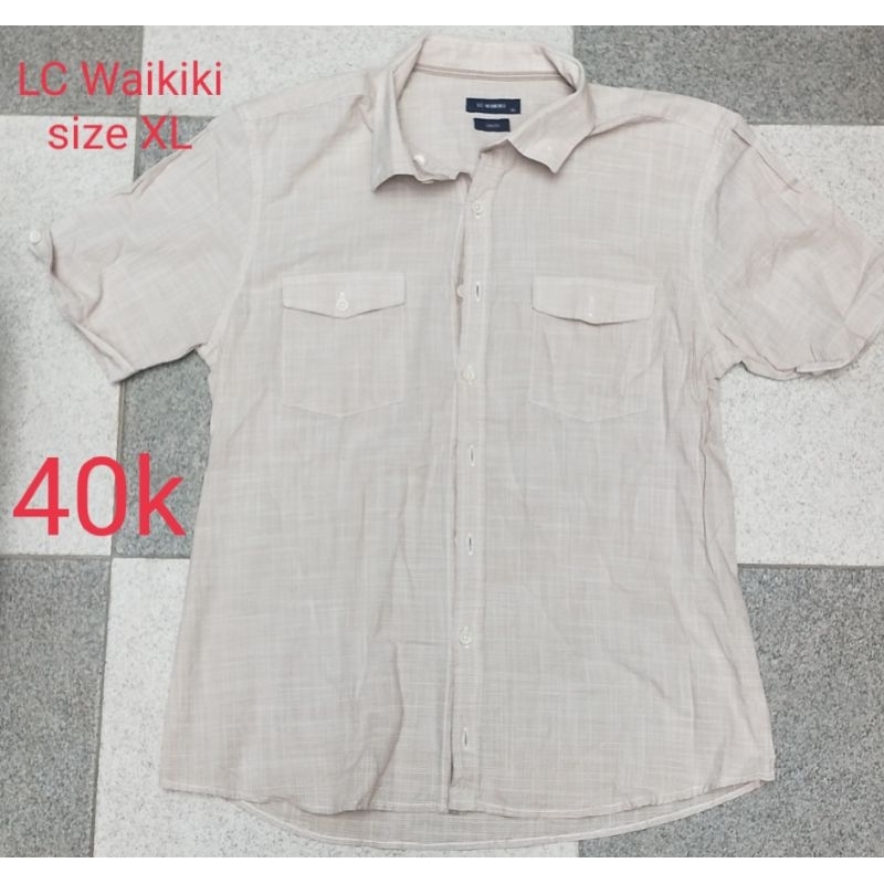 Kemeja pria size XL LC Waikiki preloved