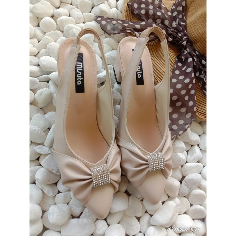 Misuta Heels  sepatu kantor Mewah kode Amora super premium