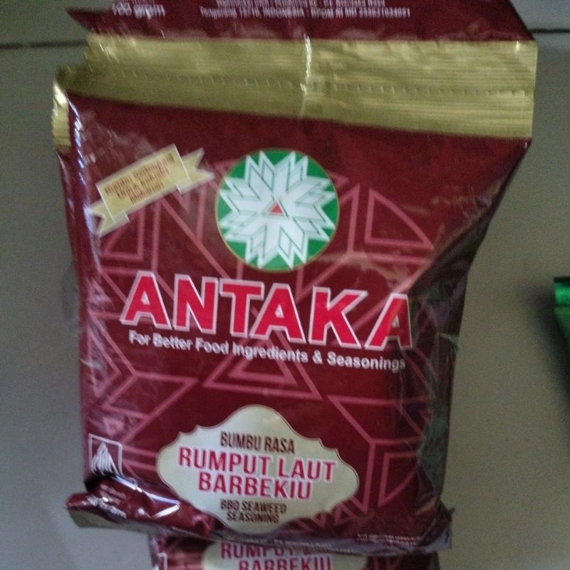 Antaka Bumbu tabur rasa Rumput Laut Barbekiu 100 gr