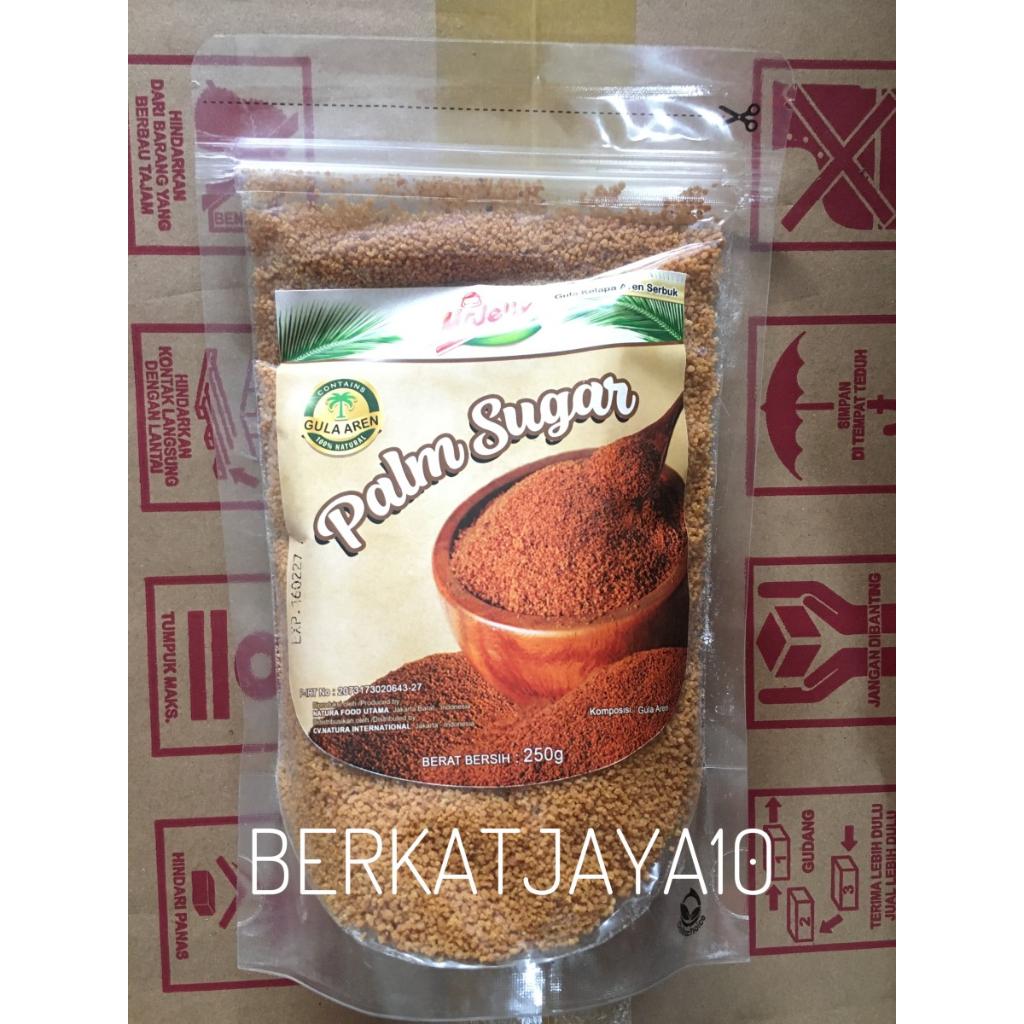 Mr Jelly Palm Sugar 250gr Gula Aren Bubuk Mrjelly