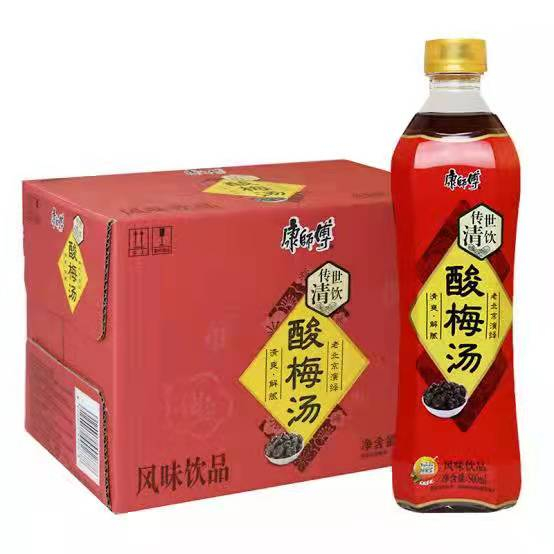 

kangshifu minuman pulm asam suan mei tang 500ml / 康师傅酸梅汤