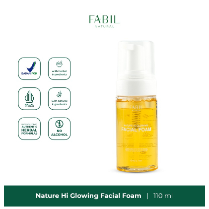 Fabil Nature Hi Glowing Facial Foam 110ml