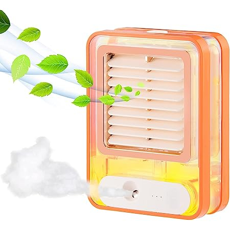 KIPAS ANGIN PORTABLE MINI AC HUMIDIFER AIR COOLER