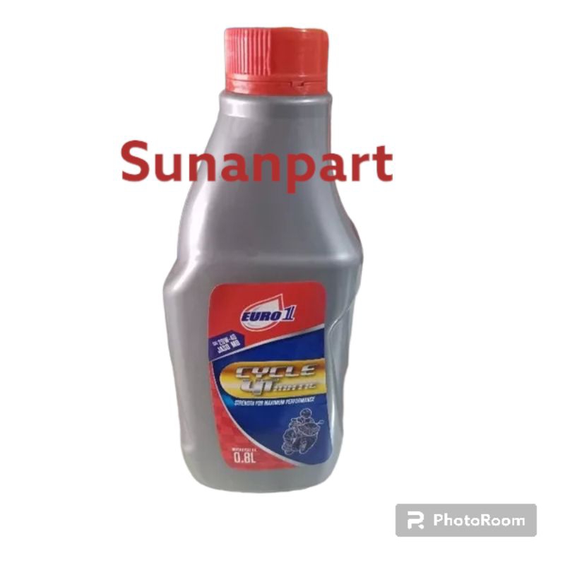 Oli EURO 1 MATIC SAE 20W-40 800ml ORIGINAL OLI MOTOR MATIC SEGALA JENIS