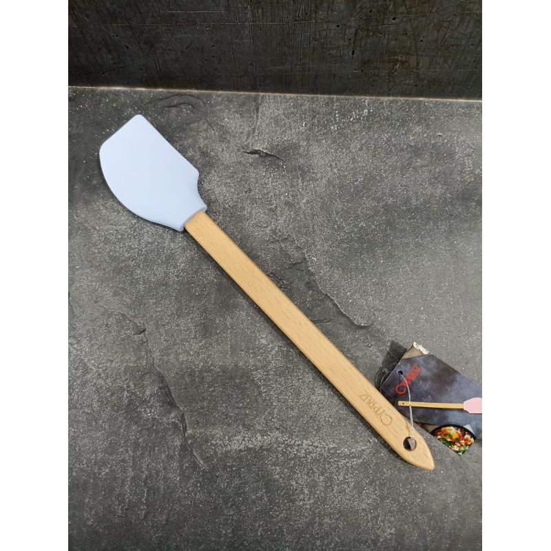 Spatula Lengkung Gg Bambu Silicon AM1007 Cypruz