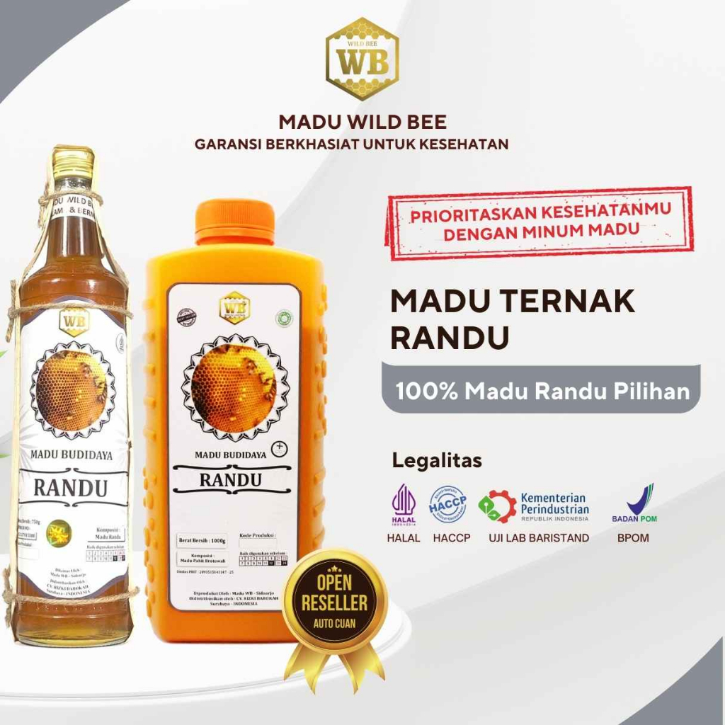 

Madu Randu Asli / Lebah Apis Melifera - Wild Bee - Jumbo