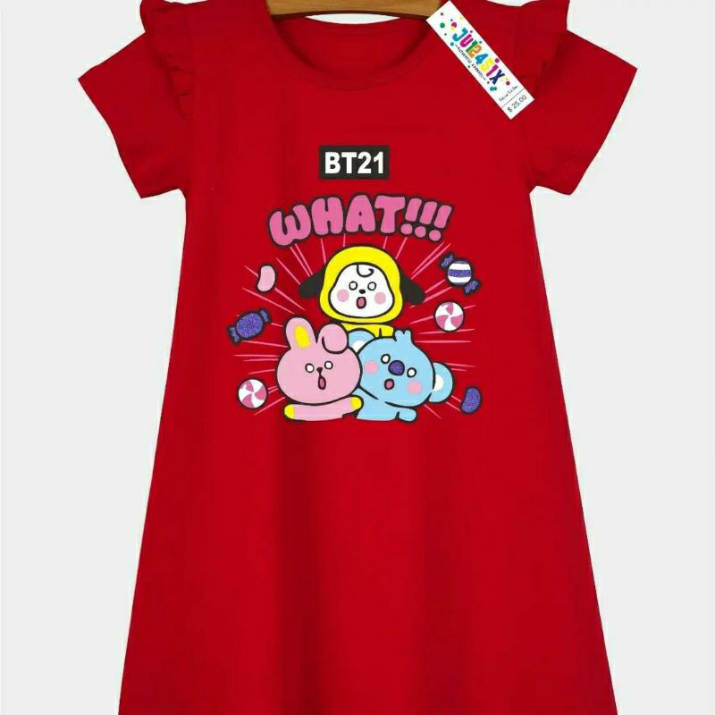 DRESS JURASSIX LENGAN RUFFLE