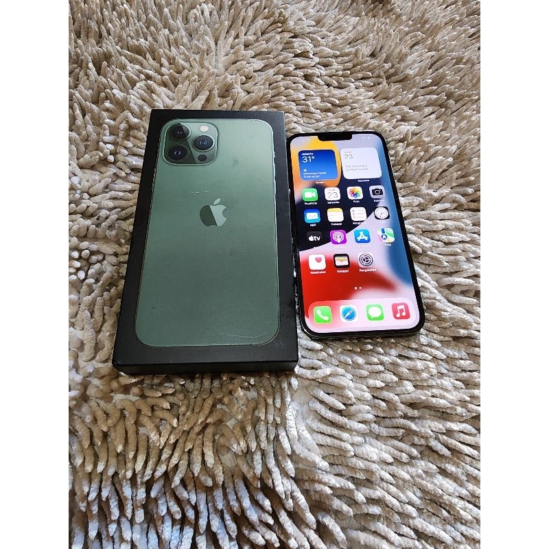 iPhone 13 pro max 128GB ibox Garansi 2024 bh 100 resmi