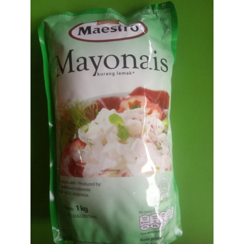 

Mayonais Kurang Lemak Maestro 1kg