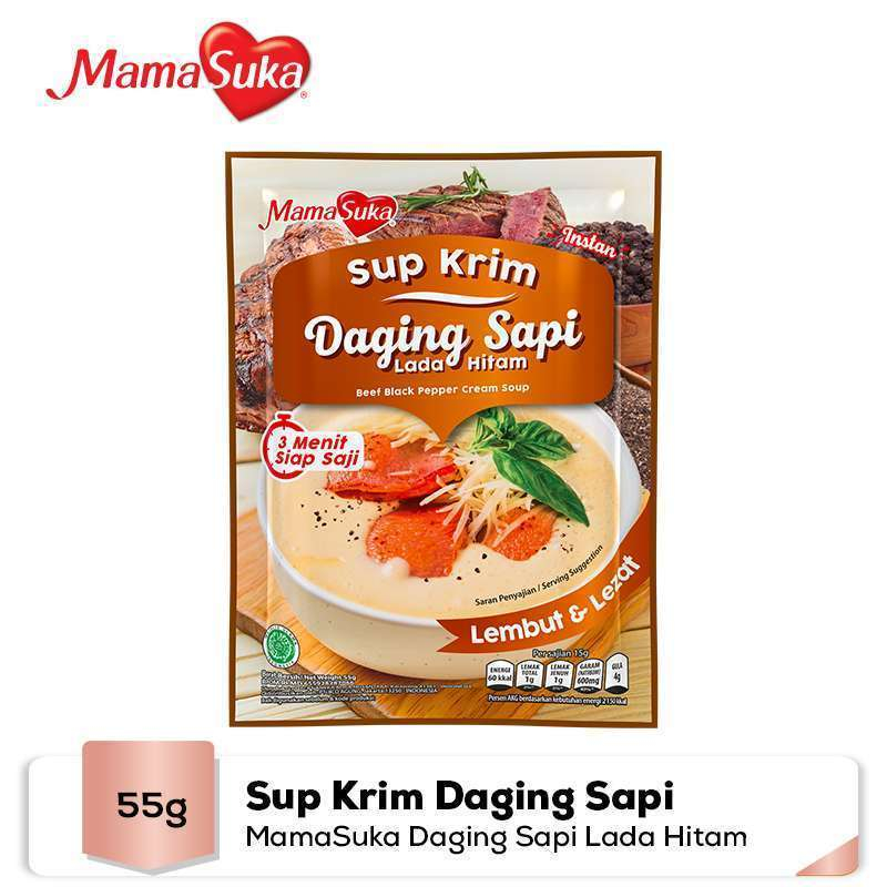 MAMASUKA SUP KRIM   SACHET 55gr   BUMBU MASAK SUP INSTAN