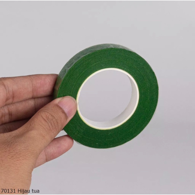 

Floral Tape 30 yards per roll selotip tangkai bunga/ selotip daun/ isolasi bunga / isolasi daun