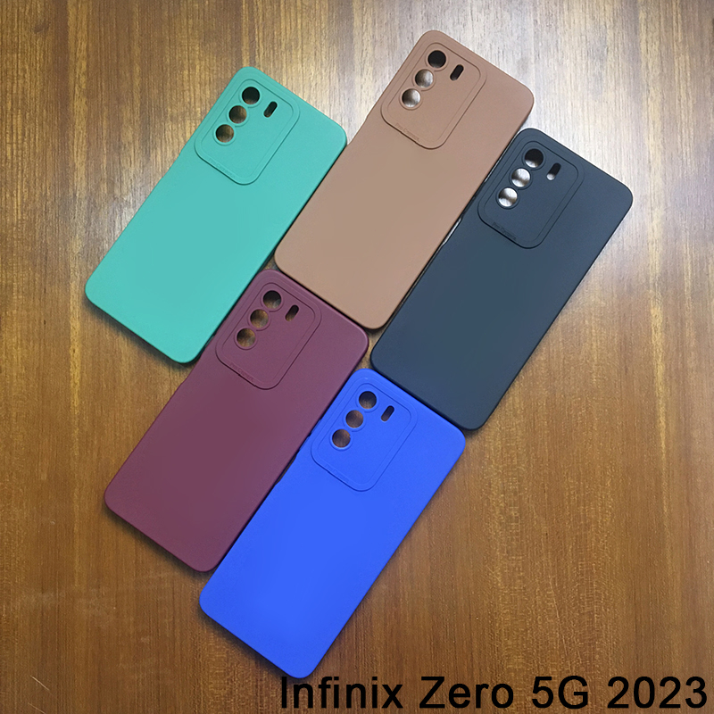 Softcase Infinix Zero 5G 2023 Case 3D Pro Camera Gel Silika Casing