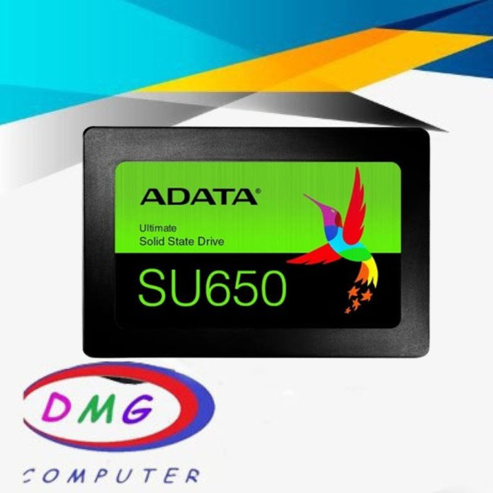 ADATA SSD SU650 480GB SATA III  R/W performance (max) : Up to 520 / 450MB/s