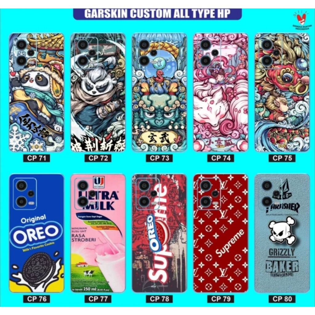 Skin CUSTOM Design REQUEST Bebas Foto Vivo Y36 Y35 Y33s Y33T Y22 Y21 Y21A Y21T Y21s Y16 Y15 Y15s Y12 Y12i Y12s Y17 Y53s Y53 Y51 2020 Y51A  Garskin HP Foto Photo Shop Gambar Motif Pilih Caracter Tersendiri Stiker 4G 5G S PRO A S T Y33 i