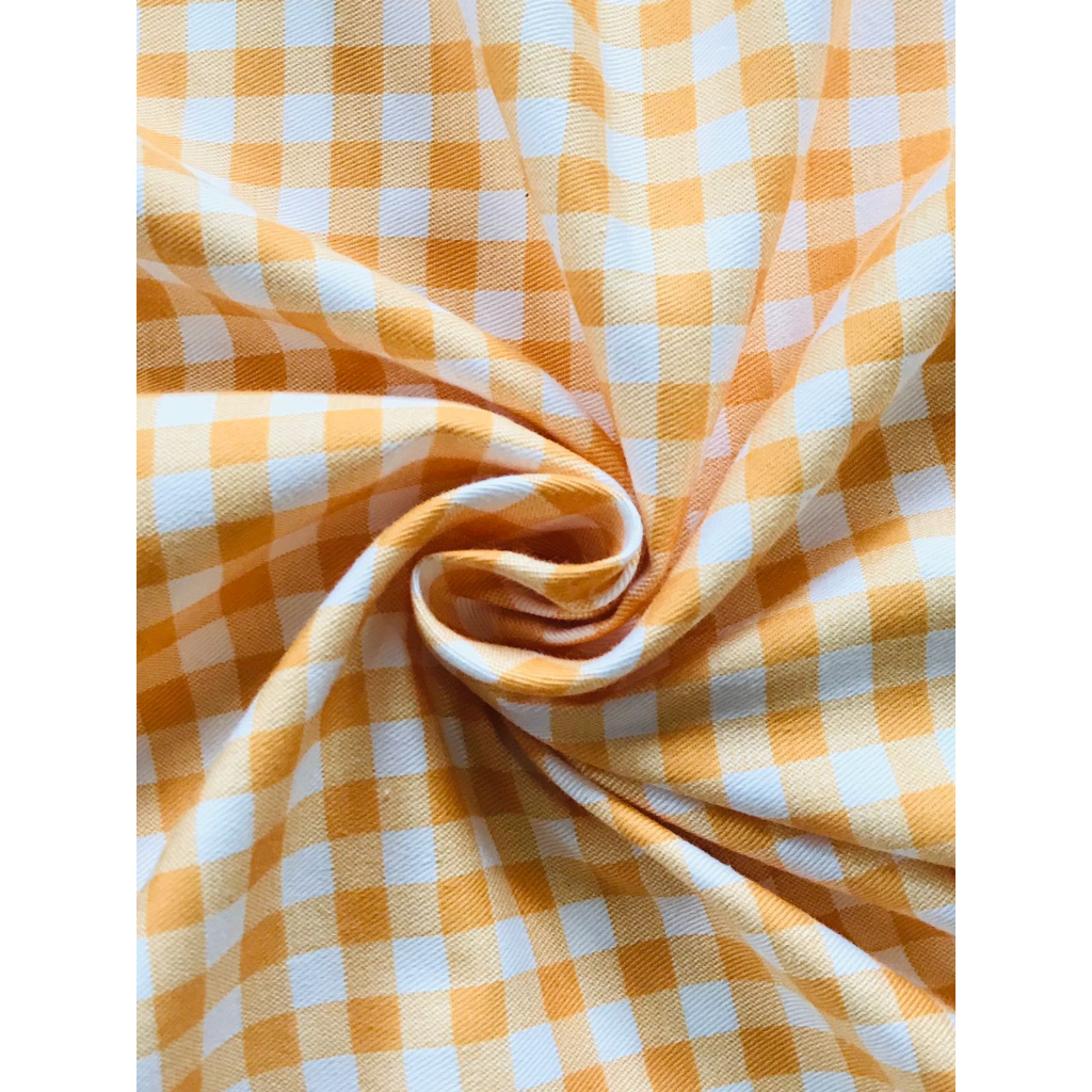 KATUN MOTIF KOTAK PER ROLL/ COTTON POPLINE/ BAHAN POPLIN MOTIF KOTAK/ BAHAN SET PIYAMA