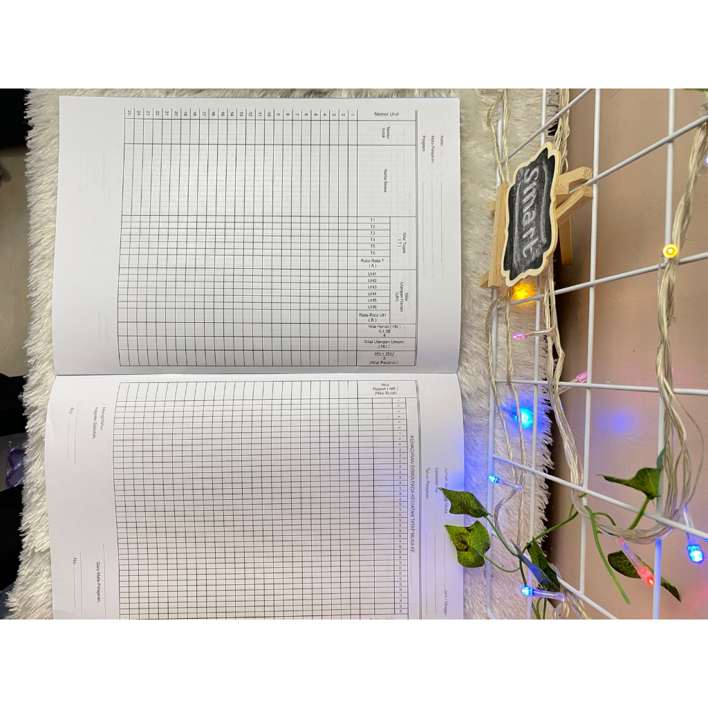 DAFTAR NILAI DAN DAFTAR HADIR