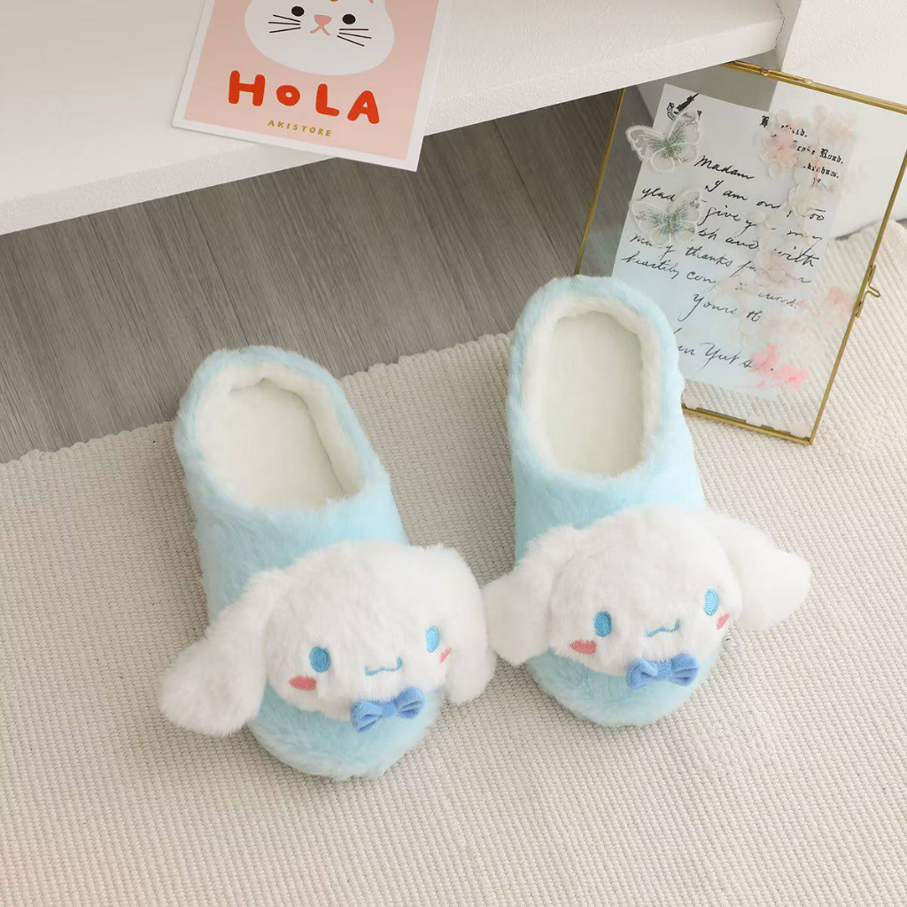 SANDAL RUMAH HELLO KITTY GUDETAMA CINNAMOROLL MELODY SEPATU KAMAR KARAKTER LUCU