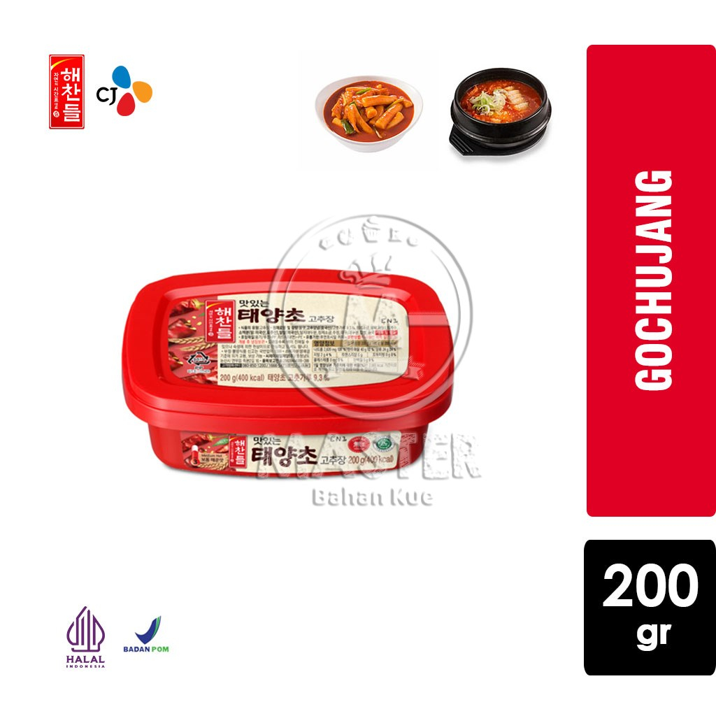 

Saus Gochujang Halal CJ Haechandle Hot Pepper Pasta Cabai Pedas Korea [200 gr]