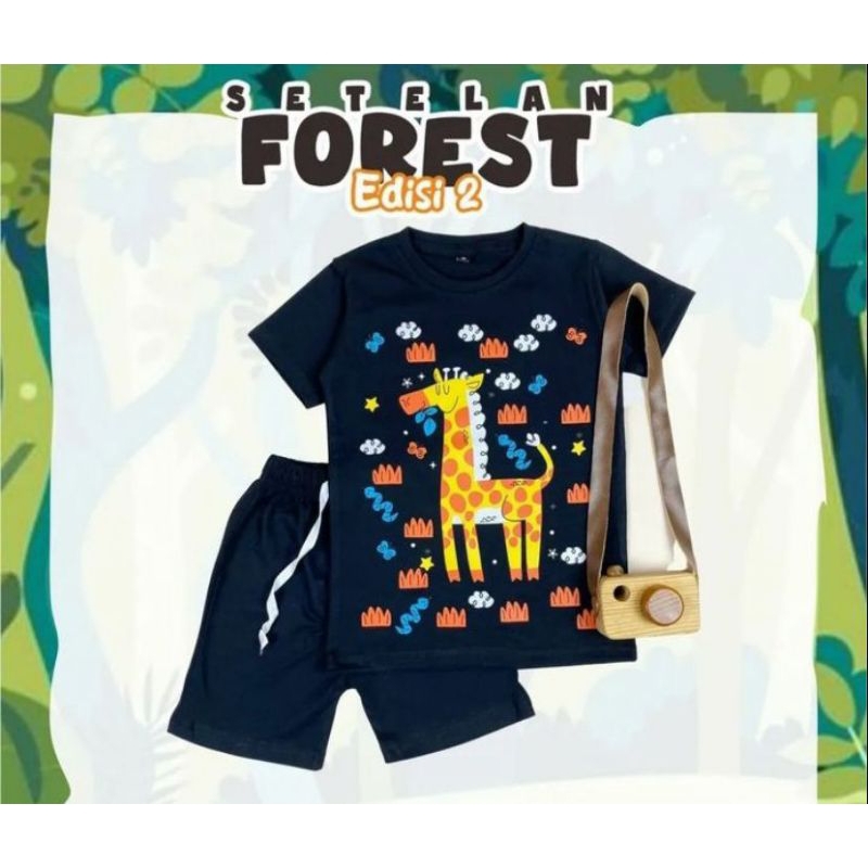 SETELAN FOREST SABLON PINEAPPLE