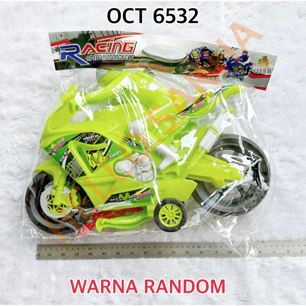 MAINAN OCT 6532 RACING SPEED MOTORCYCLE GEDE JUMBO BESAR MOTOR MOTORAN BALAP BALAPAN MOTO GP PEMBALA