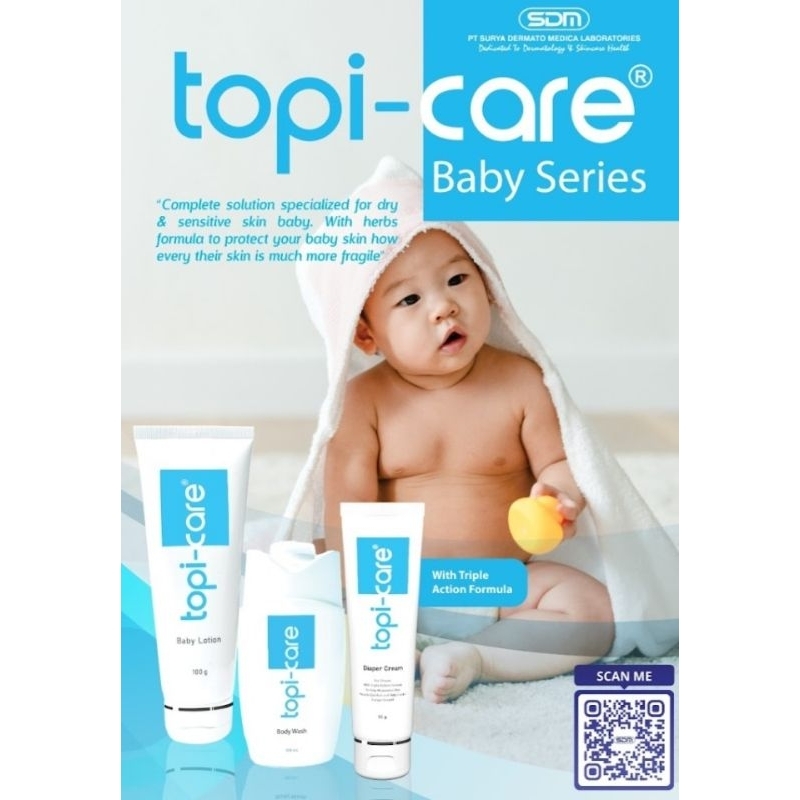 Topicare Baby Lotion, Topicare Body Wash, Topicare Diaper, Topicare Soothing Cream 30 gr, Topicare C