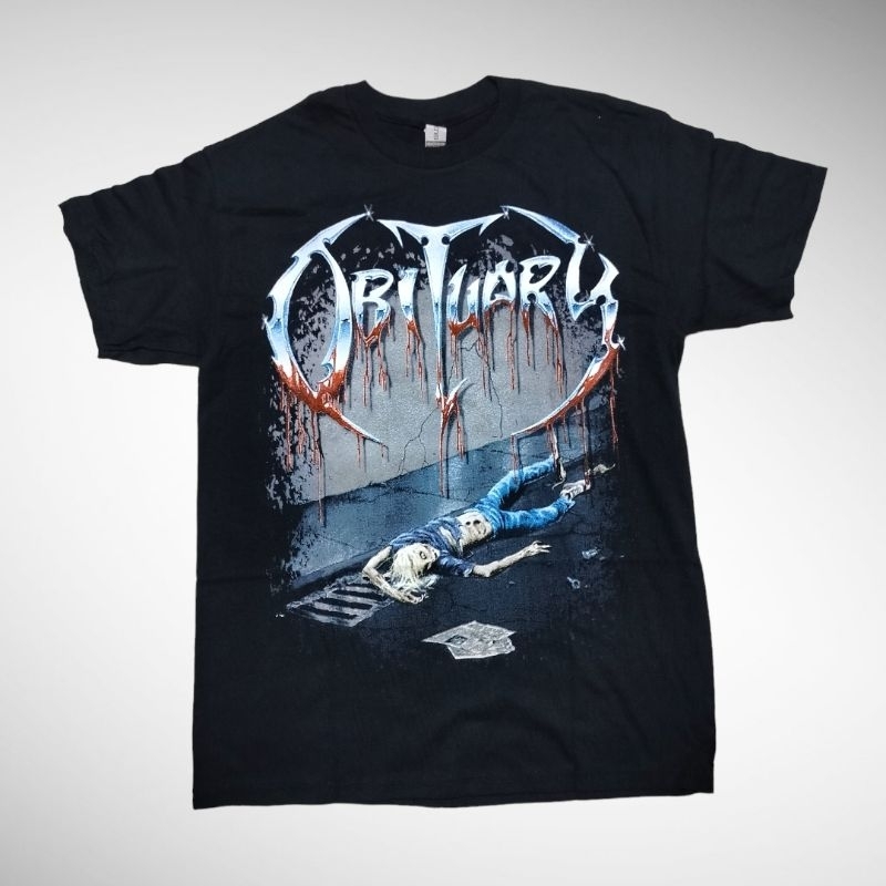 Tshirt OBITUARY - SLOWLY WE ROT