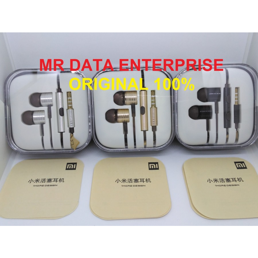 Headset Xiaomi Piston 2 Original Handsfree Mi Piston 3