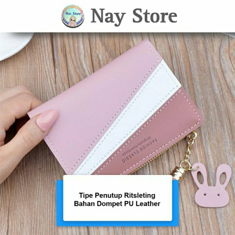 DOMPET WANITA LIPAT | DOMPET MURAH | FASHION WANITA