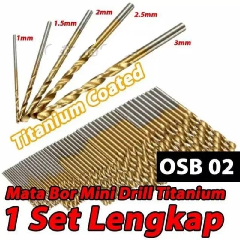 Mata Bor Kayu Besi PCB Alumunium Titanium Coated HSS