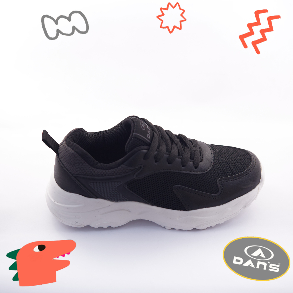 Dans Argenta Sepatu Sneakers Anak Perempuan - Black