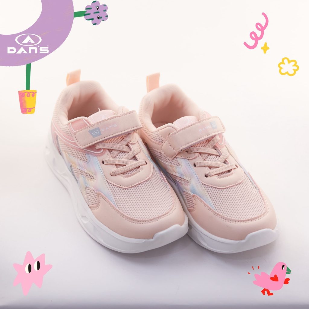 Dans Gelvira Sepatu Sneakers Anak Perempuan - Rose